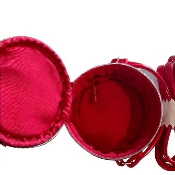 NWT Marc Jacob’s red patent leather circle mini bag - Picture 3 of 6